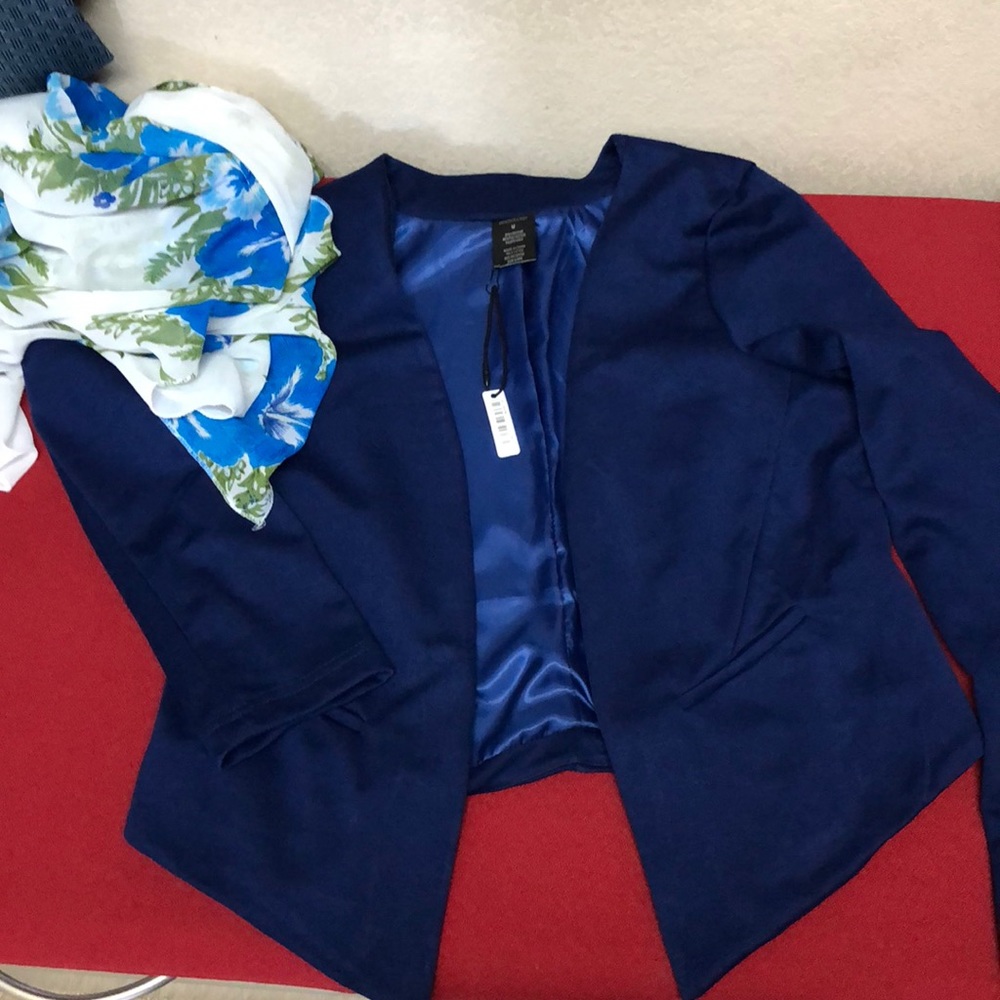 Beautiful Blue Sociology Blazer SOLD